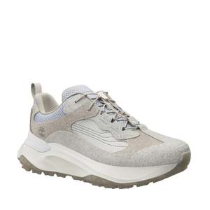 Trail: Timberland Womens Motion Access Waterproof Low Sneaker - Natural Suede