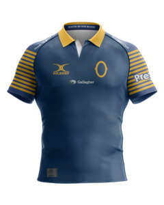 Gilbert Otago Rugby 26 Replica Speights 150th Jersey - Junior