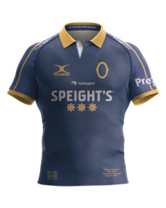 Gilbert Otago Rugby 26 Replica Southland 250 Jersey - Mens