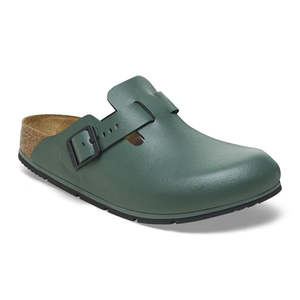 Birkenstock Boston Pro Smooth Leather - Thyme