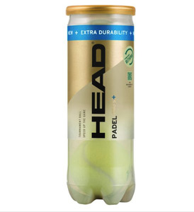 HEAD Padel Balls Pro S+ 3 Ball Pack