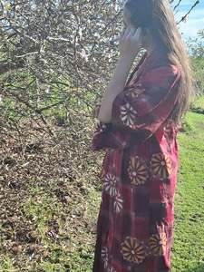 Vintage Kimono: Kimono - Heavy cotton / 1950's Retro2