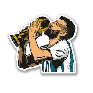Sticker | Messi Cup Kiss