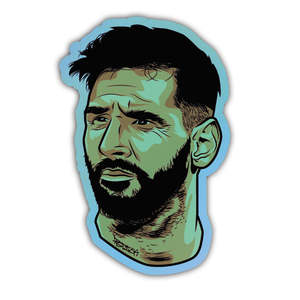Sticker | Messi Face | Holographic