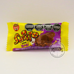 Sweets: Sapito | Chocolate Bonbon with Peanut and Crunchy Cereal