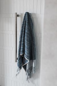 Paros Bath Range: Paros Stripe Bath Sheet