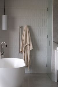 All Turkish Towels: Ecru Turkish Bath Robe