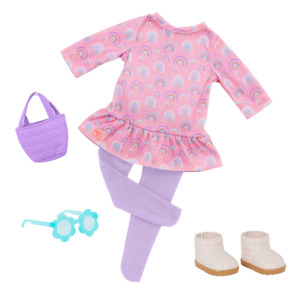Doll Clothes: Bright as a Rainbow