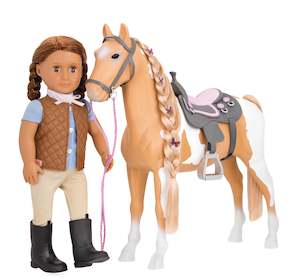 Accessories: OG Horse Palomino Hair Play Horse