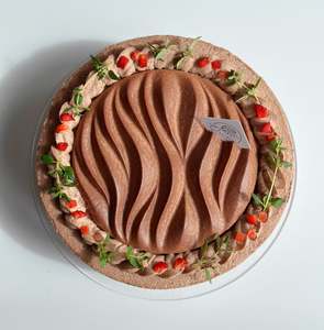 Chocolate&Strawberry Mille Crepe Cake – Ours Cake Studio