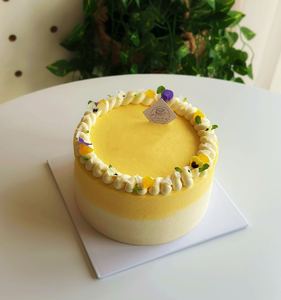 Mango&Coconut Chiffon Cake – Ours Cake Studio