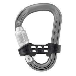 Carabiners Quickdraws: PETZL - ATTACHE BAR SCREW-LOCK