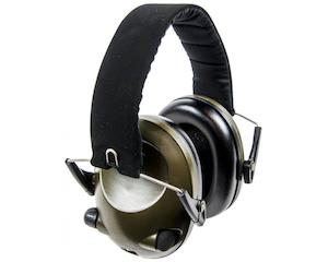 Firearm Protective Wear: Barricade Electronic Earmuffs: -21 dB