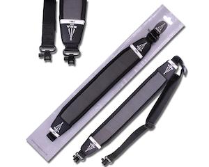 Bsa: BSA Neoprene Sling with Quick-Detach Steel Swivels: Grey