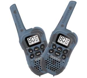 Uniden 1: Uniden UH45CB-2 Blue Camouflage Twin Radio