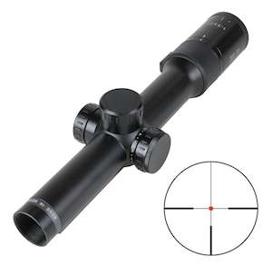 Minox 1: Minox ZE-5i 1-5x24 Scope Dovetail Rail #4 German Illuminated Reticle