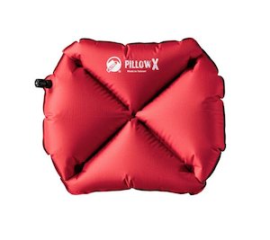 Camping Sleeping Bags Mats: Klymit Pillow X Red/Grey Regular