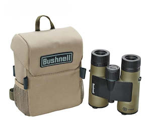 Optics Binoculars: Bushnell Prime 10x42 Slate Green Binoculars with Vault Caddy