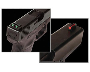 Optics Sights: TRUGLO Brite Site Fiber Optic Handgun - Glock Style