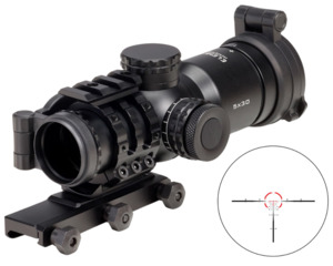 Optics: Element Immersive 5x30 Scope LPR-1D MRAD Reticle