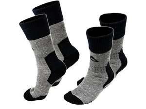 Manitoba NZ Made Merino Wool Tramping Socks 2 Pack