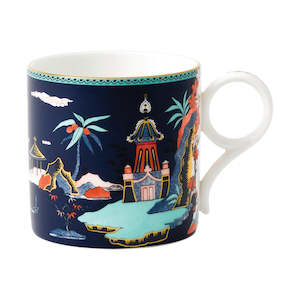 Giftware: Wedgwood Wonderlust Blue Pagoda Mug Large 300ml