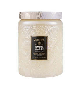 Voluspa: Santal Vanille Candle - 100hr