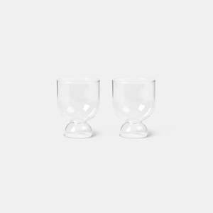 Ferm Living: Still Glasses - Set of 2 - Clear