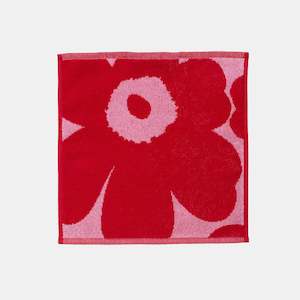 Towels: NEW Unikko mini towel 30x30cm - Red