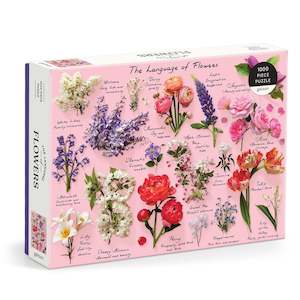 Living: Language of Flowers 1000 Piece Puzzle