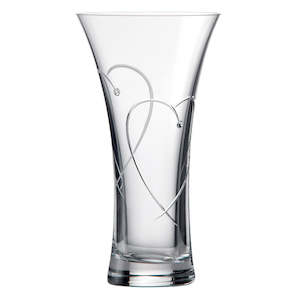 Vases: Promises Two Hearts Vase 25cm