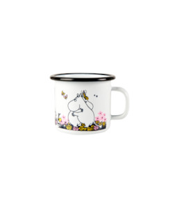 Mugs: Moomin Enamel Mug Hug - 250ml