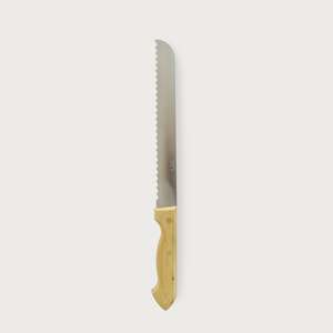 Pallares Solsona: Bread Knife Box Wood 22cm Stainless Steel