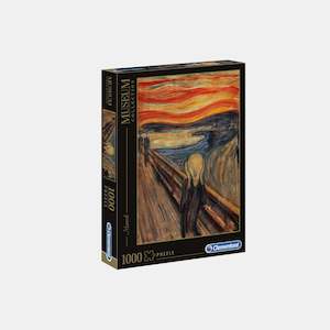 Clementoni: MUSEUM COLLECTION: 1000pc Lurlo Di Munch (The Scream)