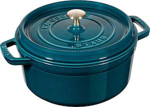 Staub: Cocotte Round 28cm La Mer