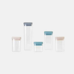 Homey Food Containers 5pce Set