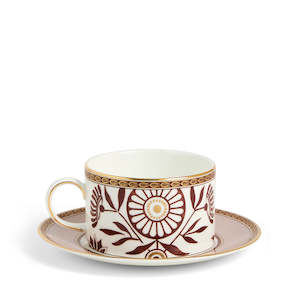 Red Splendour Teacup & Saucer