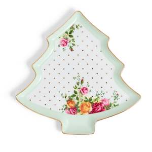 Royal Albert: Royal Albert Christmass S.Tree Dish 27cm