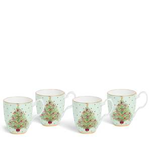 Royal Albert: royal Albert Christmas Mug Set 4