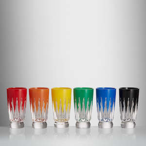 NYFW Set of 6 Mixed Shot Glasses