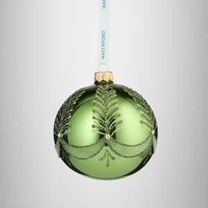 Green Bauble Heirloom Ornament