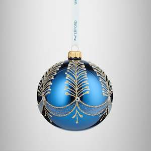 Blue Bauble Heirloom Ornament