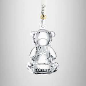 1st Bear Crystal Ornament
