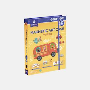 Magnetic Art Case- Vehicles