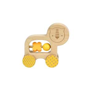 Games Puzzles: Little Lion Wooden Push Along