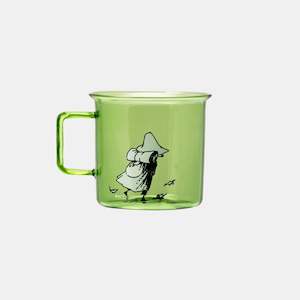 Muurla: Moomin glass mug Snufkin - 350ml