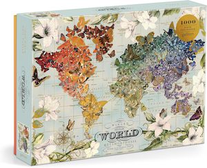 Wendy Gold Winged Metamorphosis 1000 Piece Foil Puzzle
