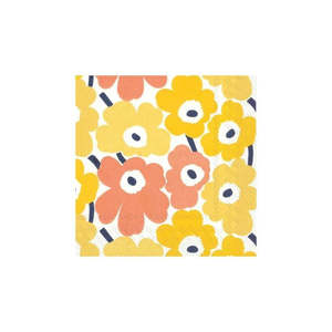 IHR Paper Napkin - Unikko Yellow