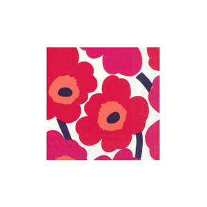 IHR Paper Napkin - Unikko Red