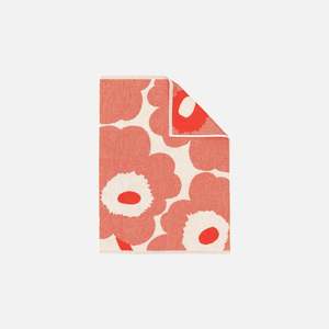 Marimekko: Unikko Hand towel 50x70 cm - orange red